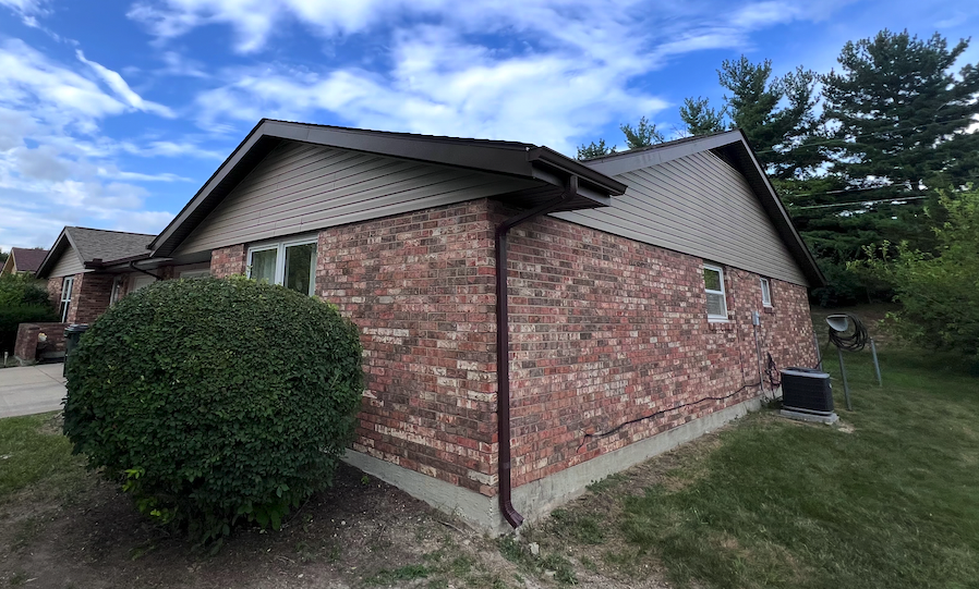 Gutter and trim project detail 2