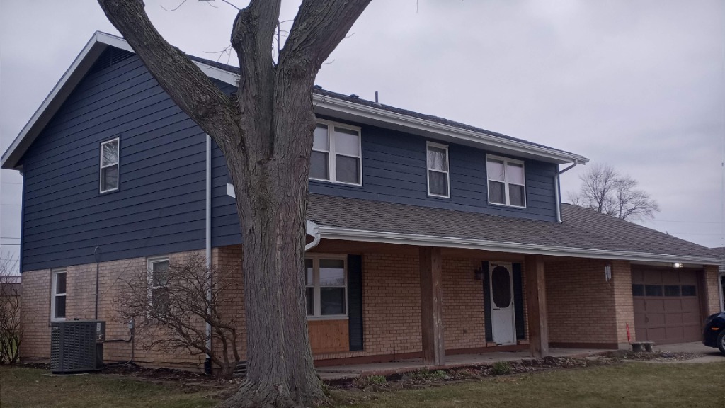 Roofing and siding project